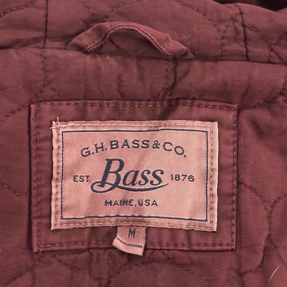 G.H. Bass & Co. Burgundy Utility Jacket - Picture 6 of 8